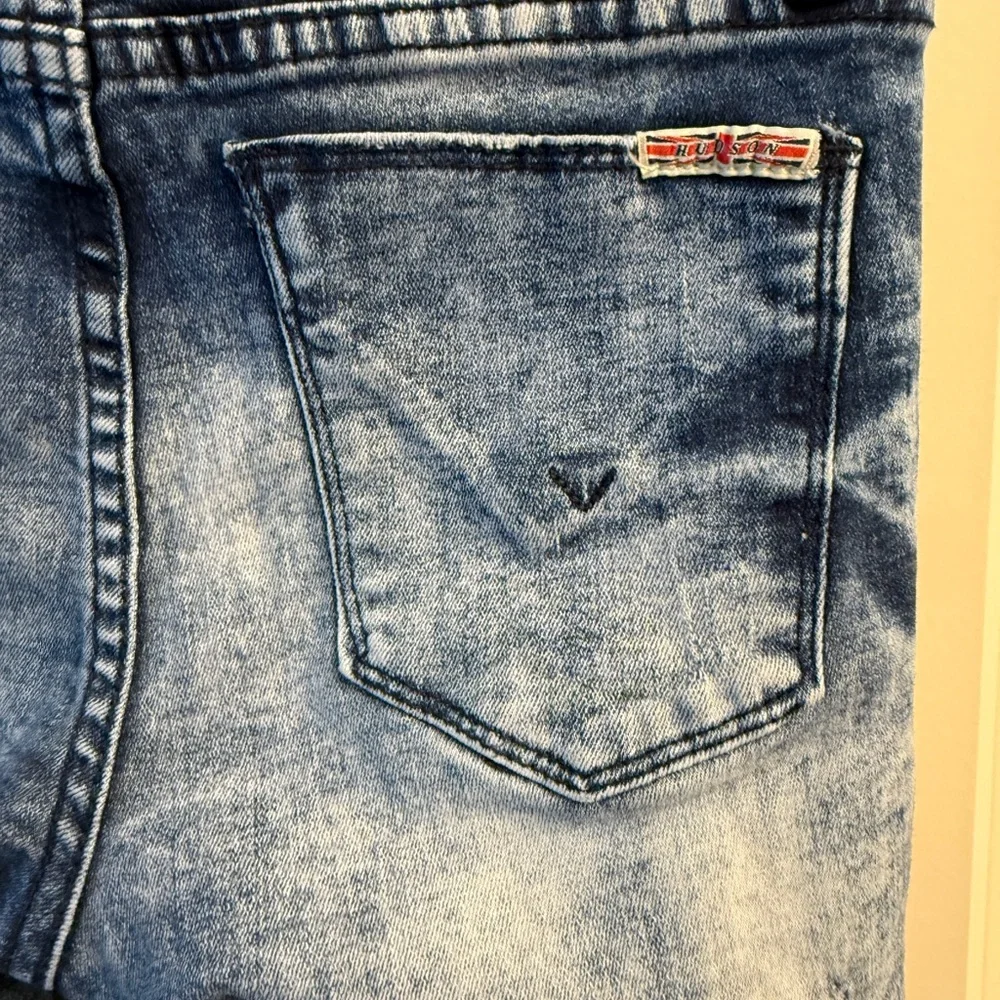 Hudson Jeans Kids Acid Wash‎ Blue Denim
